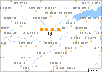 map of Ban Nong Ko