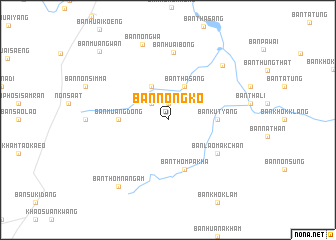map of Ban Nong Ko