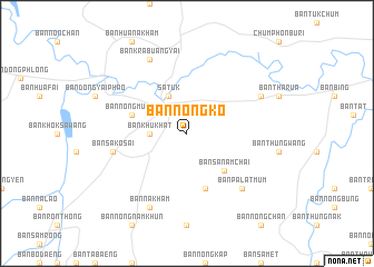 map of Ban Nong Ko