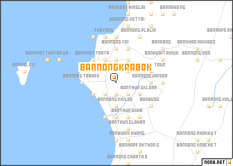 map of Ban Nong Krabok