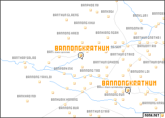 map of Ban Nong Krathum