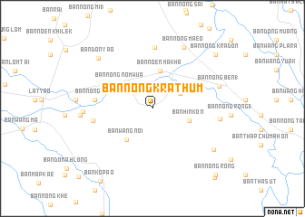 map of Ban Nong Krathum