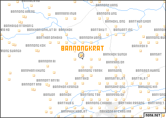 map of Ban Nong Krat