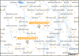 map of Ban Nong Krot