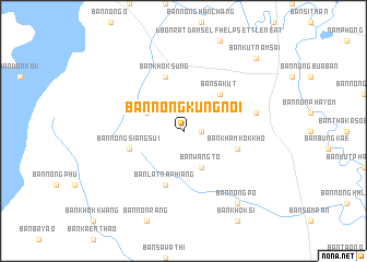 map of Ban Nong Kung Noi