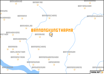 map of Ban Nong Kung Thap Ma