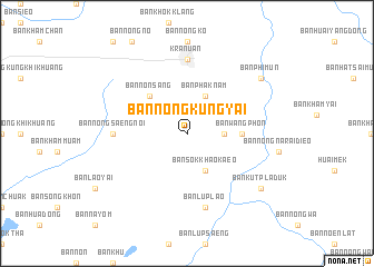 map of Ban Nong Kung Yai