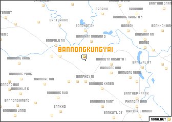 map of Ban Nong Kung Yai