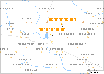 map of Ban Nong Kung