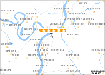 map of Ban Nong Kung