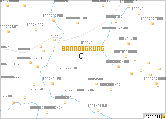 map of Ban Nong Kung