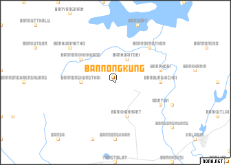 map of Ban Nong Kung