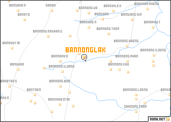 map of Ban Nong Lak