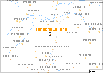 map of Ban Nong Lamang