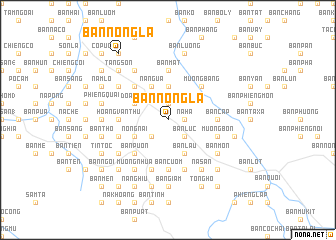 map of Bản Nông La