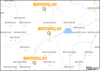 map of Ban Nong Lek