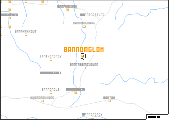 map of Ban Nonglôm