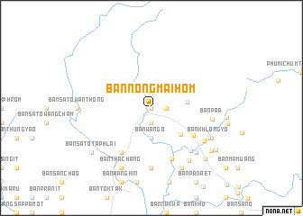map of Ban Nong Mai Hom