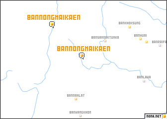 map of Ban Nong Mai Kaen