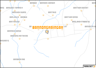 map of Ban Nong Mai Ngam