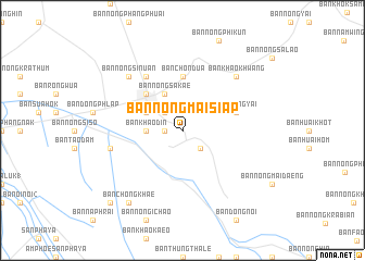 map of Ban Nong Mai Siap