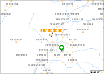 map of Ban Nong Mai
