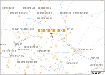 map of Ban Nong Mak Bi