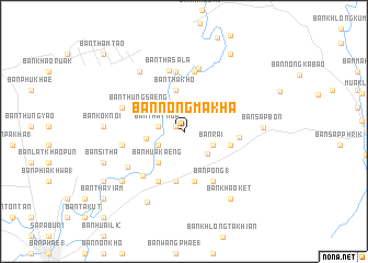 map of Ban Nong Makha