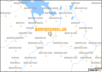 map of Ban Nong Maklua