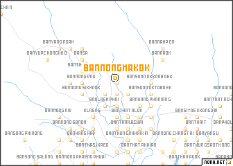 map of Ban Nong Makok