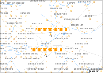 map of Ban Nong Man Pla