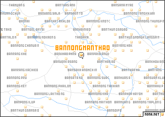 map of Ban Nong Man Thao