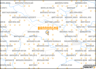 map of Ban Nong Ma