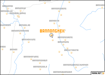 map of Ban Nong Mek