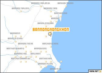 map of Ban Nong Mongkhon