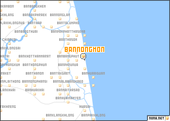 map of Ban Nong Mon