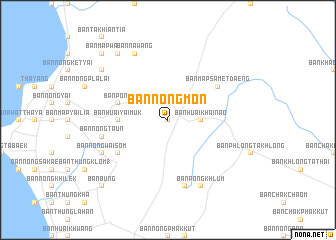 map of Ban Nong Mon