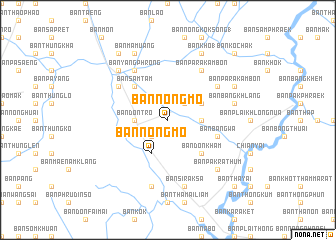 map of Ban Nong Mo