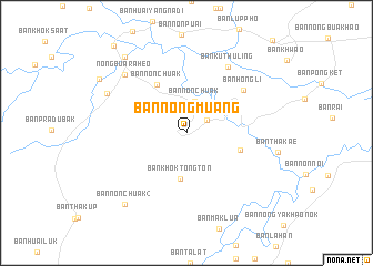 map of Ban Nong Muang