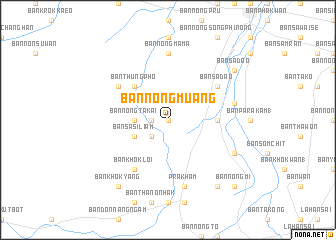 map of Ban Nong Muang