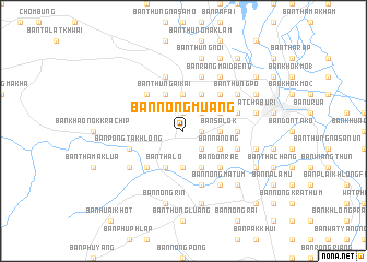 map of Ban Nong Muang