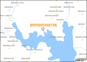 map of Ban Nong Muat Ae