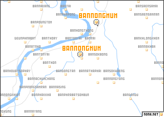 map of Ban Nong Mum