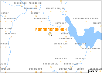 map of Ban Nong Na Kham