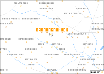 map of Ban Nong Na Khok