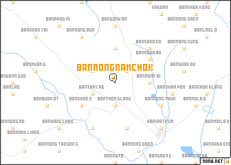 map of Ban Nong Nam Chok