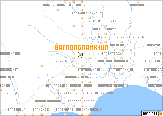 map of Ban Nong Nam Khun