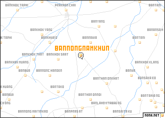 map of Ban Nong Nam Khun