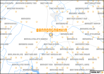 map of Ban Nong Nam Kin