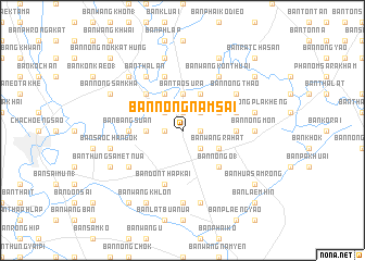 map of Ban Nong Nam Sai